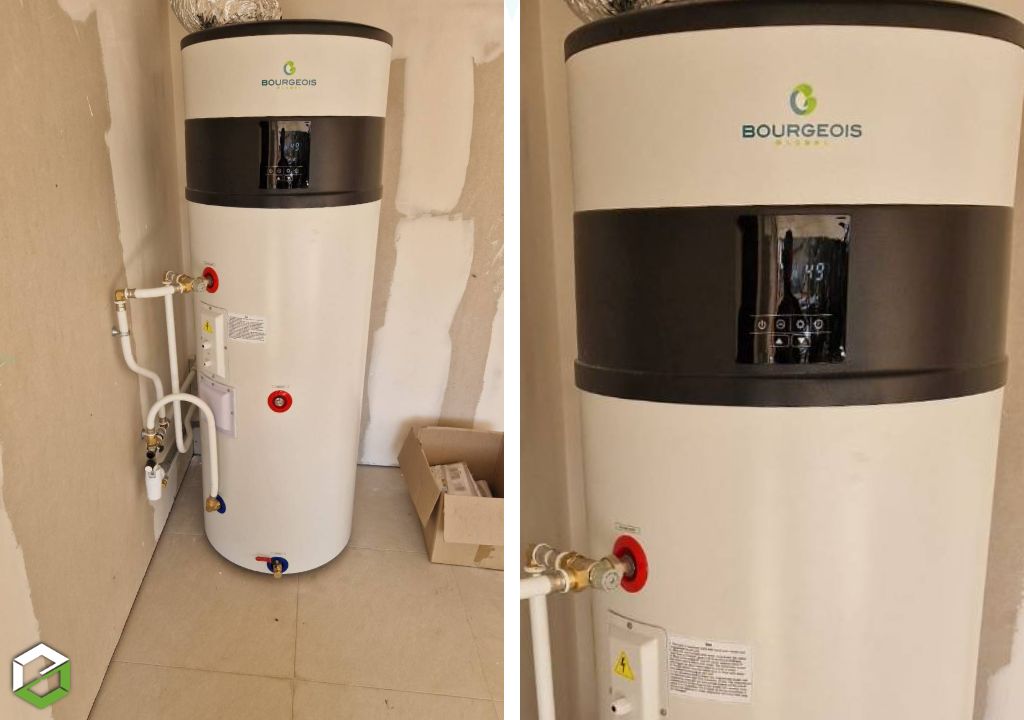 Pose d'un ballon thermodynamique NEPTUO 350 BG