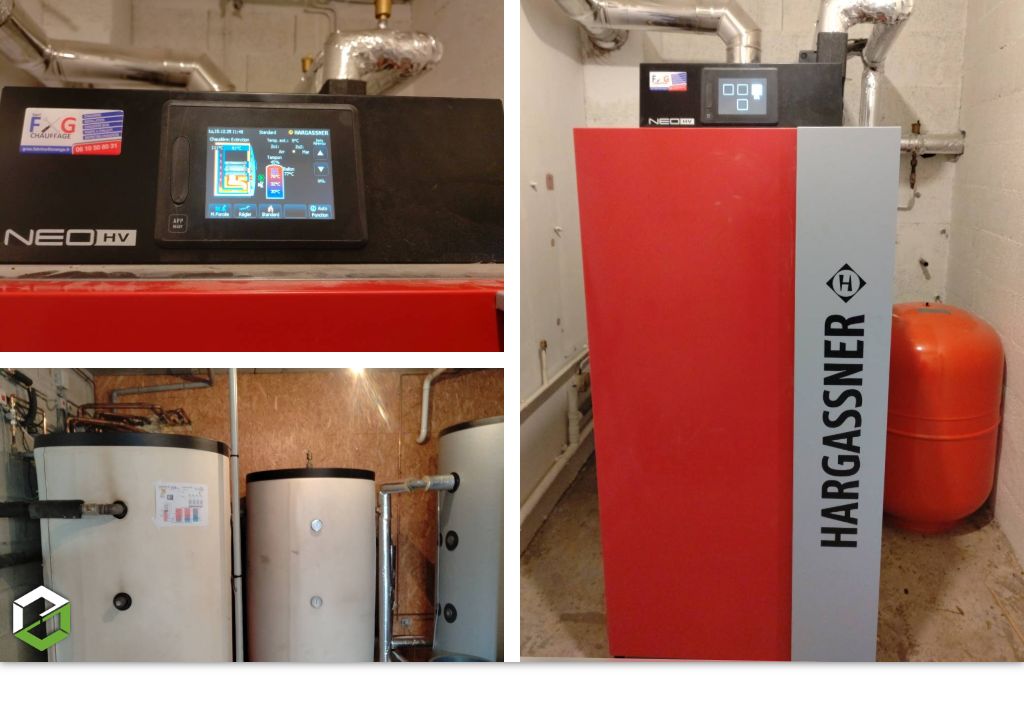 Installer une chaudière bois bûche Hargassner
