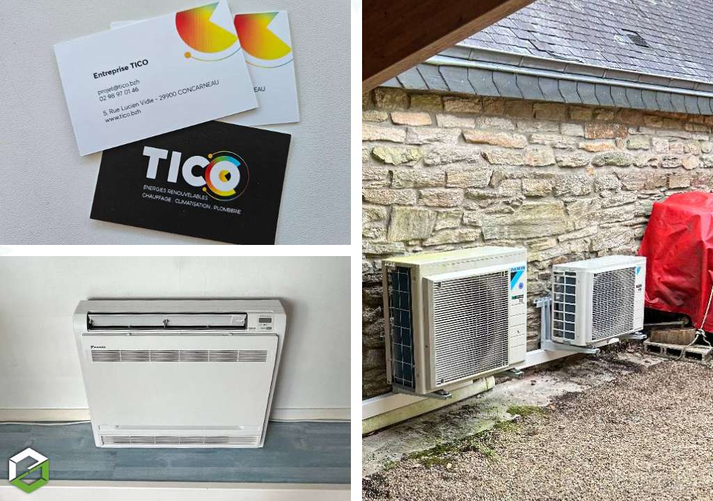 Consultez la chantier : installation d'une climatisation réversible daikin rxm35 monosplit - entreprise rge qualipac