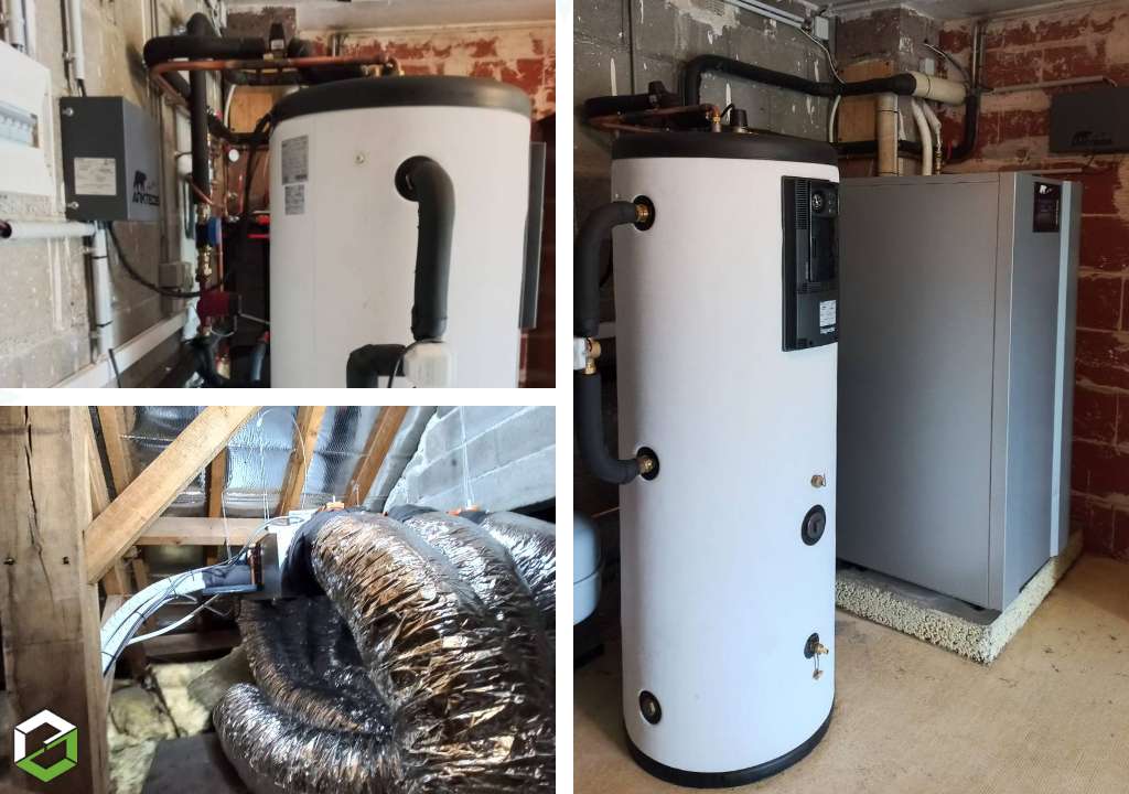 Consultez la chantier : géothermie sur forage pour  chauffage, eau chaude sanitaire, free cooling