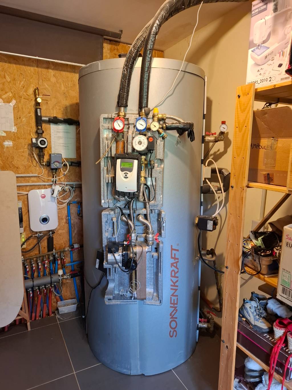 Entretien et dépannage d'un chauffe-eau solaire (CESI) Sonnenkraft