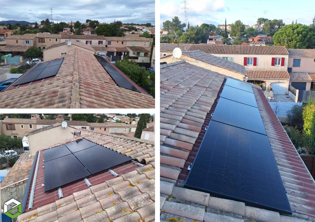 Reprise complète d'une installation photovoltaïque : onduleur et panneaux remplacés