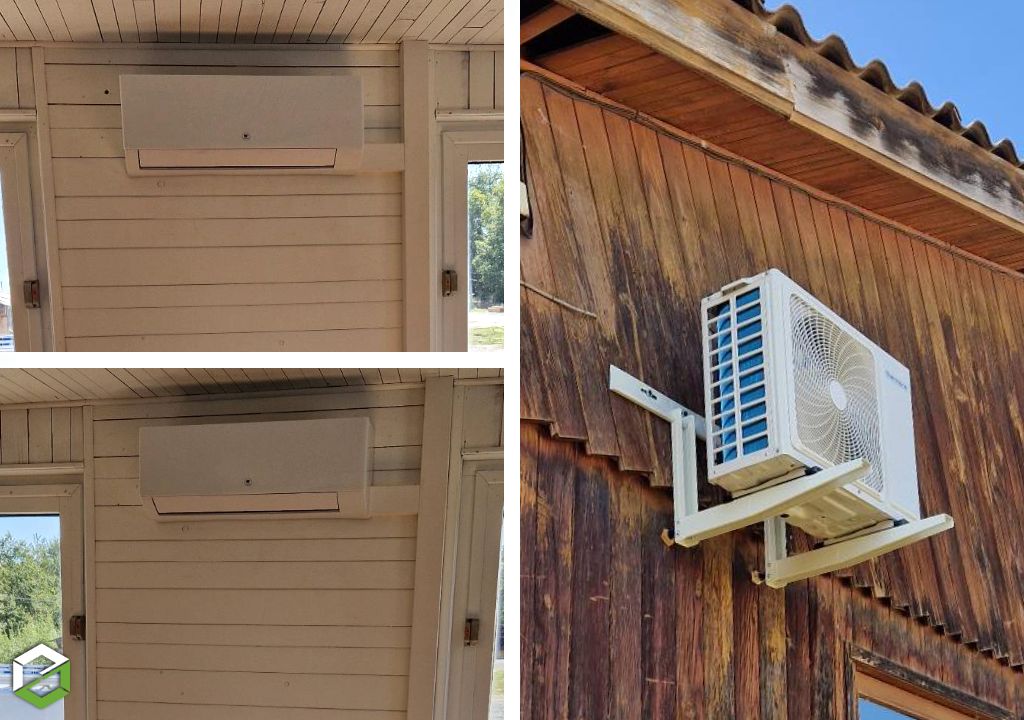 installation d’une pompe à chaleur air/air pour des bureaux d’entreprise