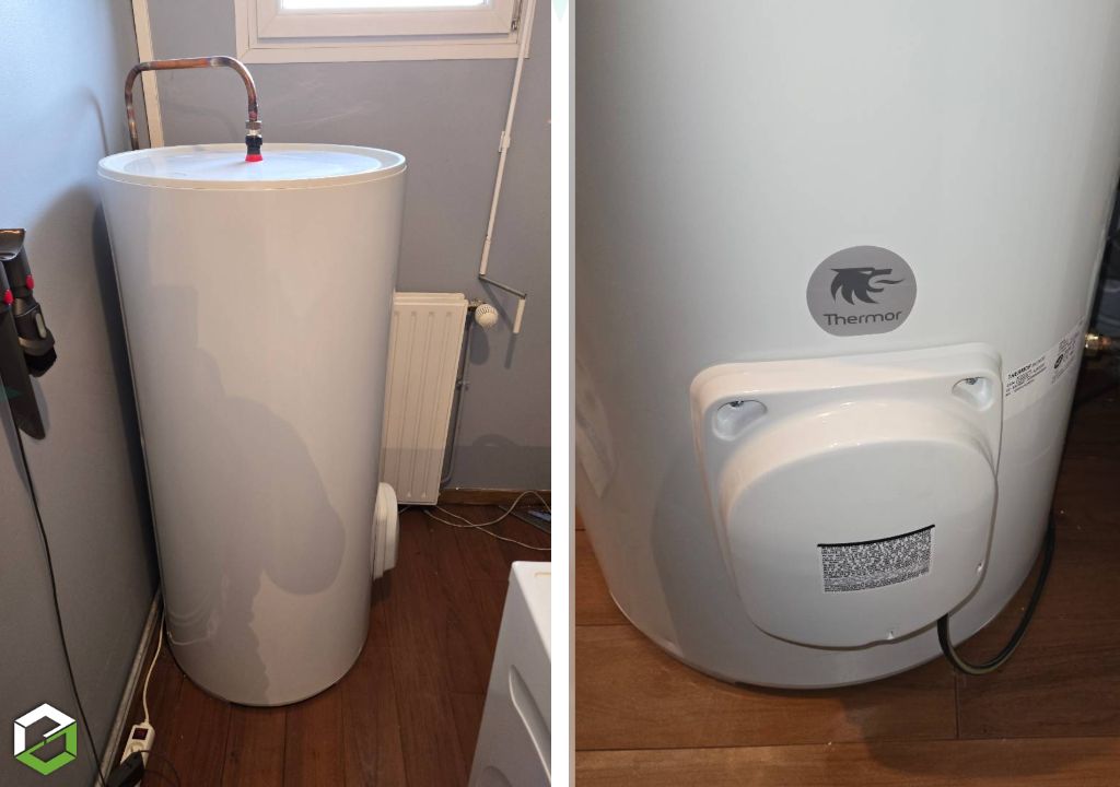 Remplacement d’un chauffe-eau Thermor en urgence