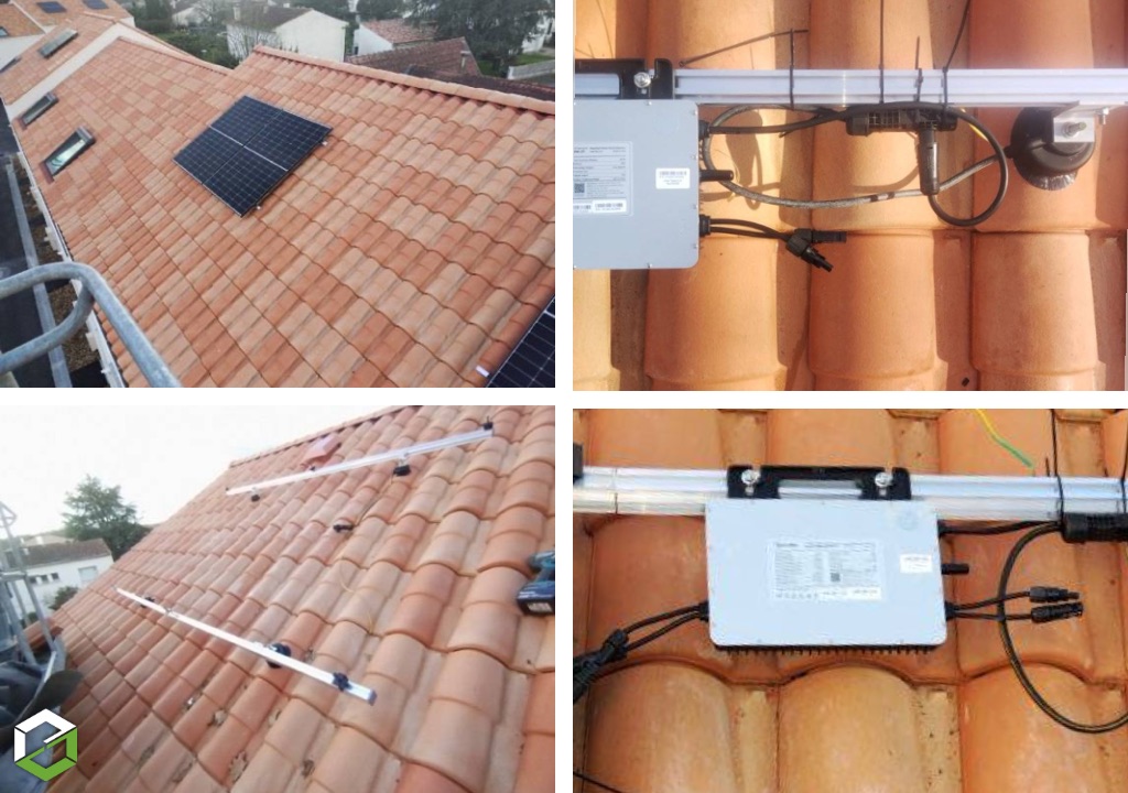 Remplacement des supports de panneaux photovoltaïques