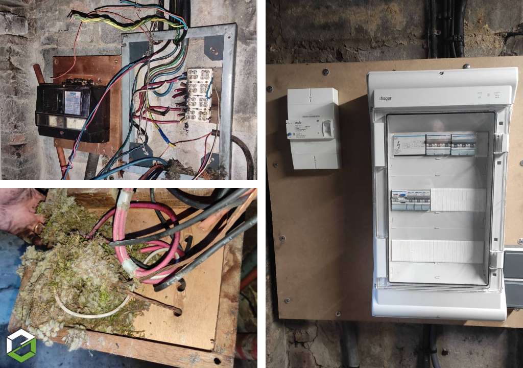 Dépannage électrique - Mise en sécurité début d'incendie - Entreprise Qualifelec-Calvados (14)