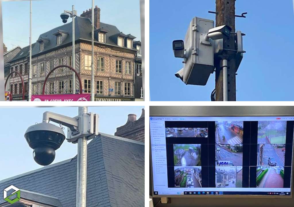 Installation système de vidéo surveillance pour une commune-Eure (27)
