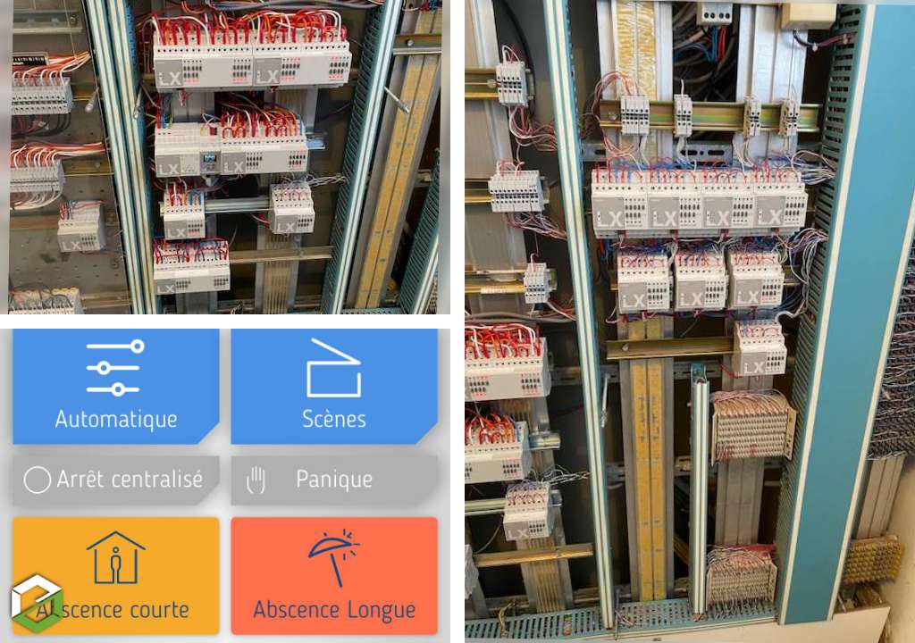 Remplacement d'un sytème domotique batibus Delta Dore par un système Knx Thében  -Calvados (14)