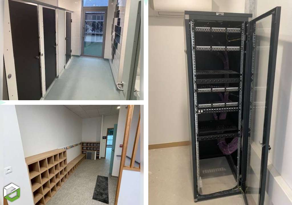 Installation baie de brassage informatique-Calvados (14)