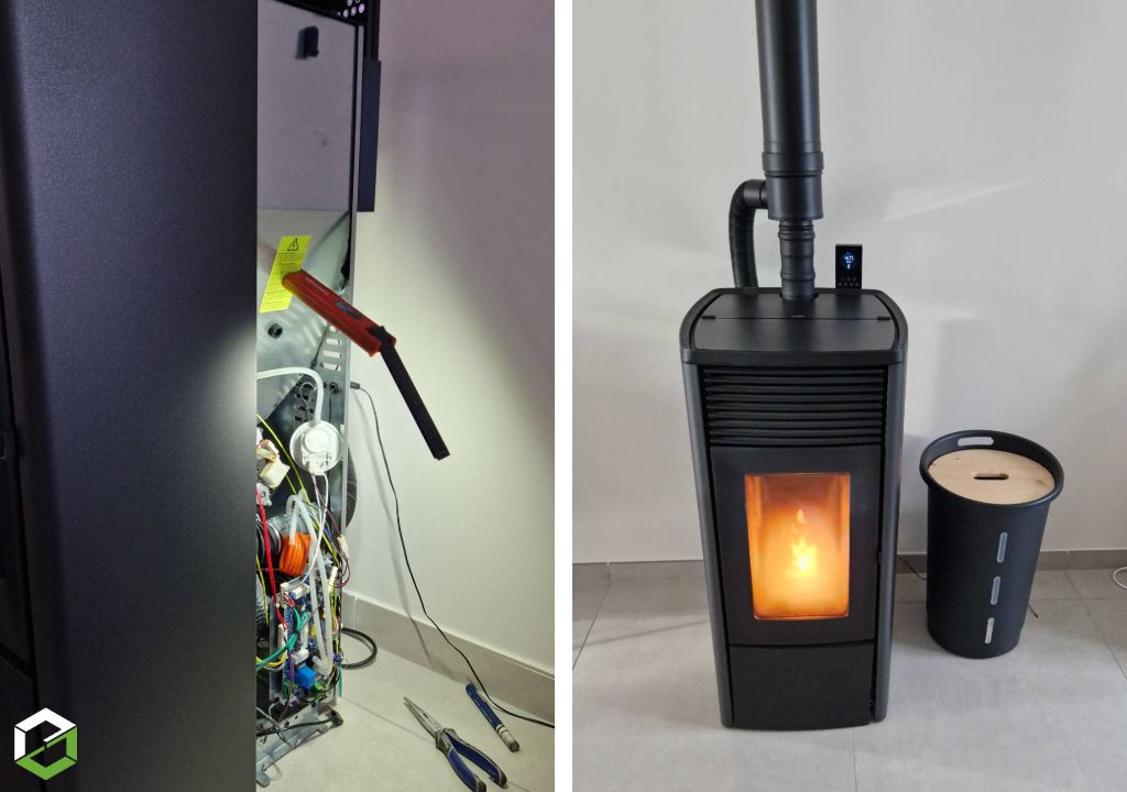 Au coin du Poêle : Dépannage d'un poêle à granulés MCZ - expertise et diagnostic techniques