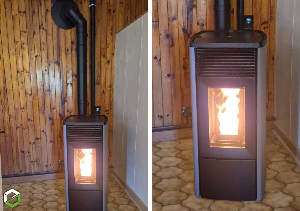 Remplacement d'un poêle à granulé de bois ravelli par un poêle MCZ EGO comfort air