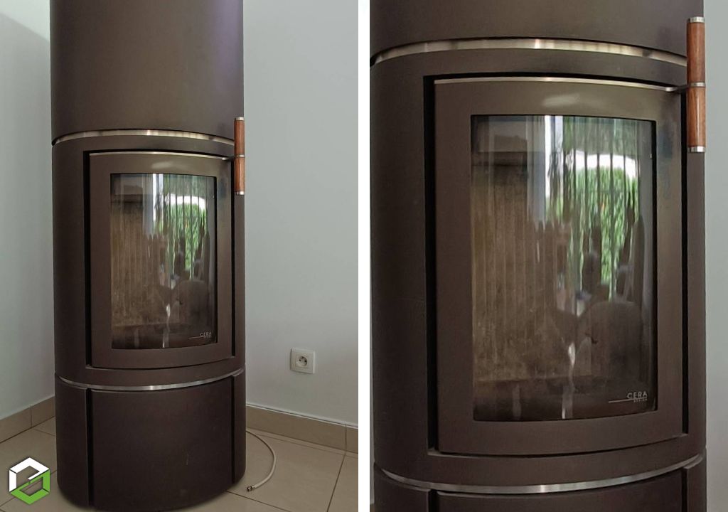 Consultez la chantier : ramonage complet d'insert à bois cera design