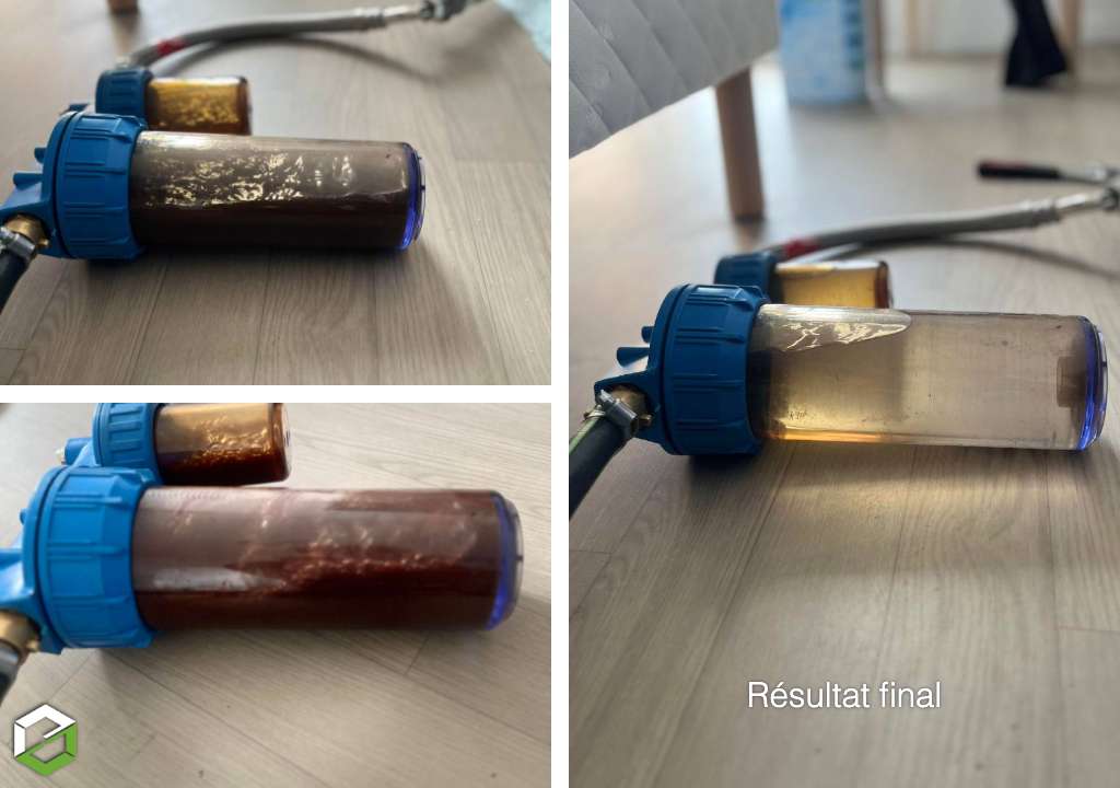désembouage sur une installation bouchée - erreur 101 chaffoteaux : surchauffe du circuit primaire