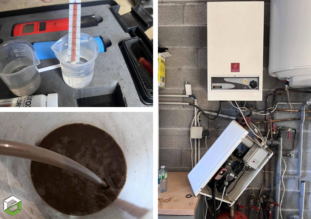 désembouage chauffage radiateurs et plancher chauffant