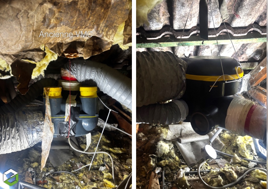 Remplacement VMC dans une maison -Seine et Marne (77)