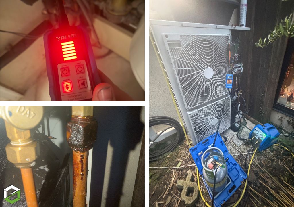 Dépannage pompe à chaleur LG THERMA V fuite de gaz -Val de Marne (94)
