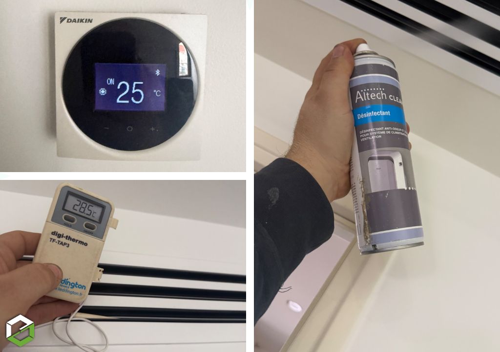 Entretien climatisation Daikin pompe à chaleur air/air -Val de Marne (94)