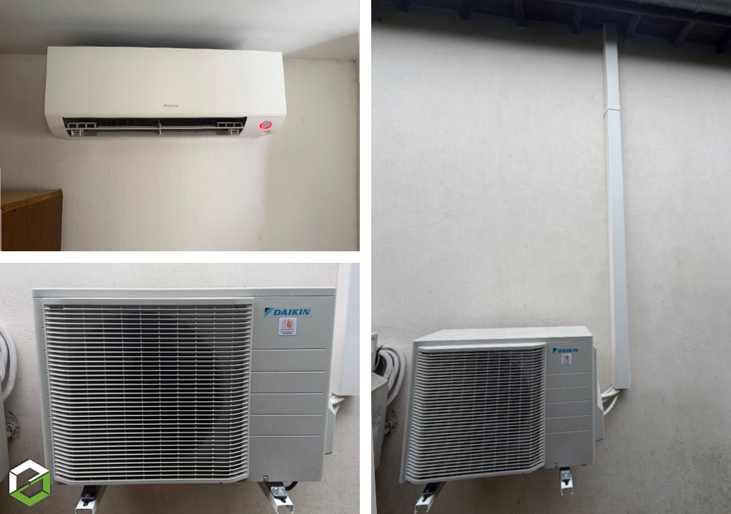 Installation & mise en service d'une climatisation Daikin paC air/air -Seine et Marne (77)