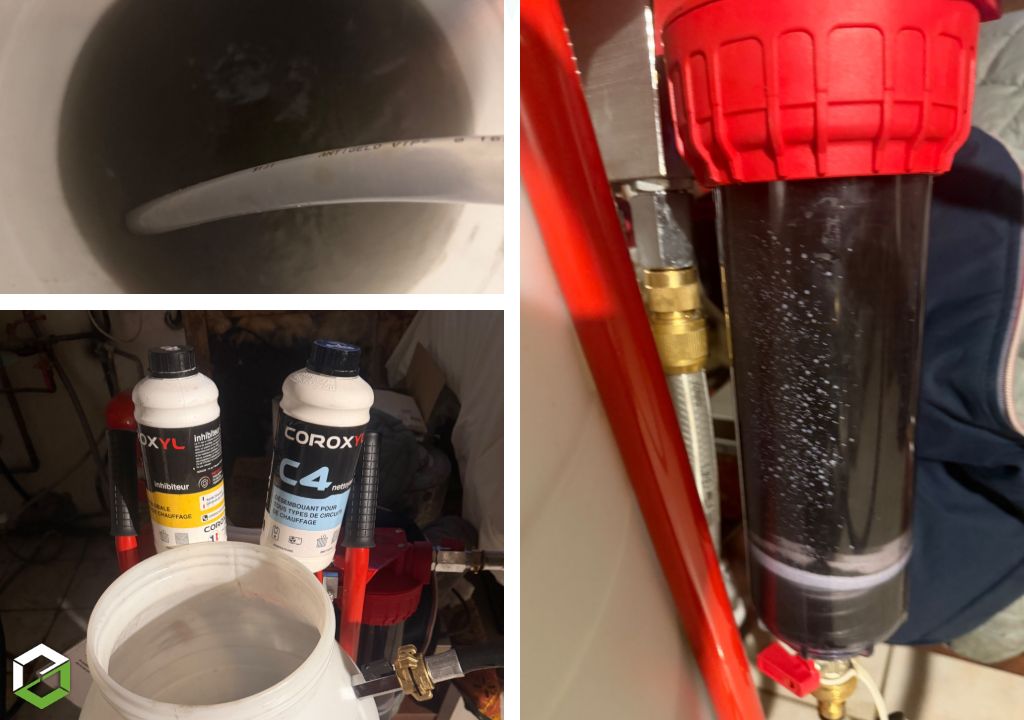 Désembouage installation chaudière Saunier Duval -Val de Marne (94)