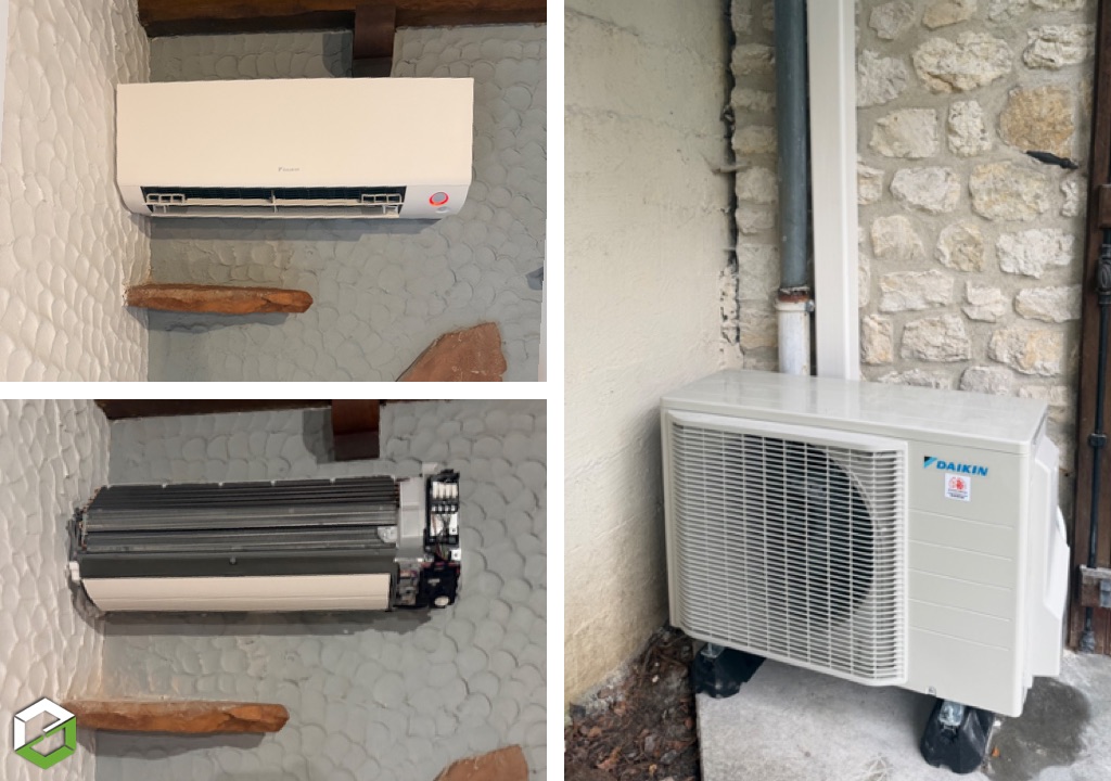 Installation pompe à chaleur Daikin perfera-Seine et Marne (77)