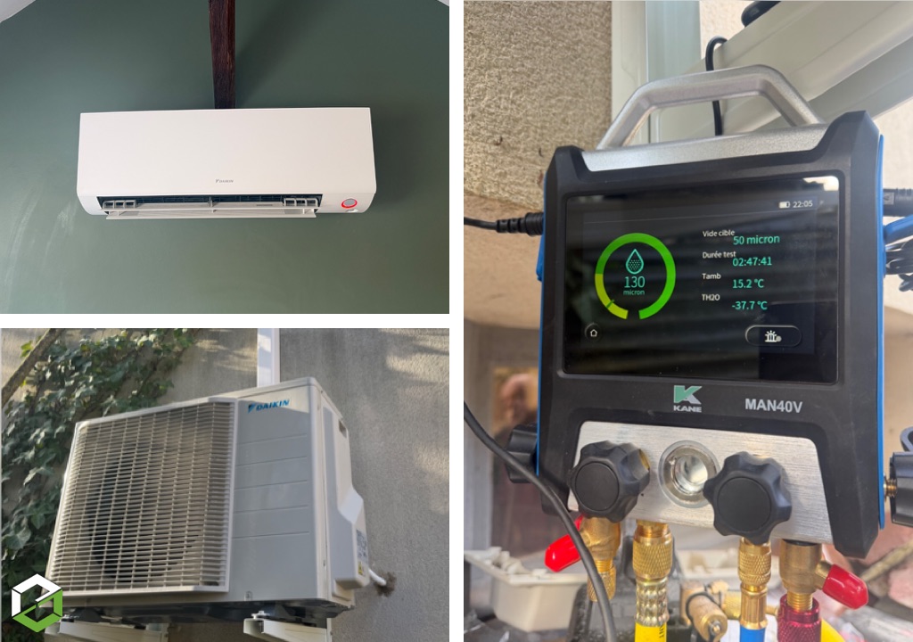 Cimatisation Daikin pour une dépendance non chauffée-Val de Marne (94)