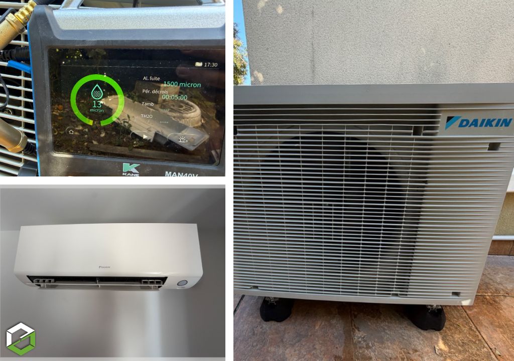 Installation climatisation Daikin  perfera -Essonne (91)