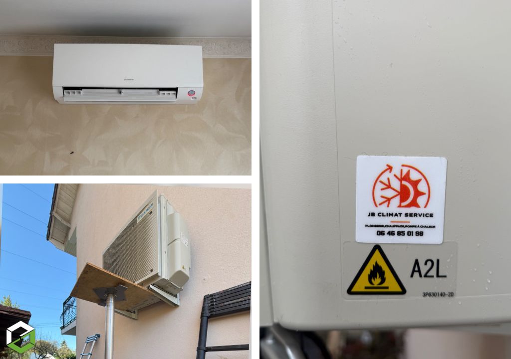 Installation climatisation réversible Daikin pompe à chaleur -Seine et Marne (77)