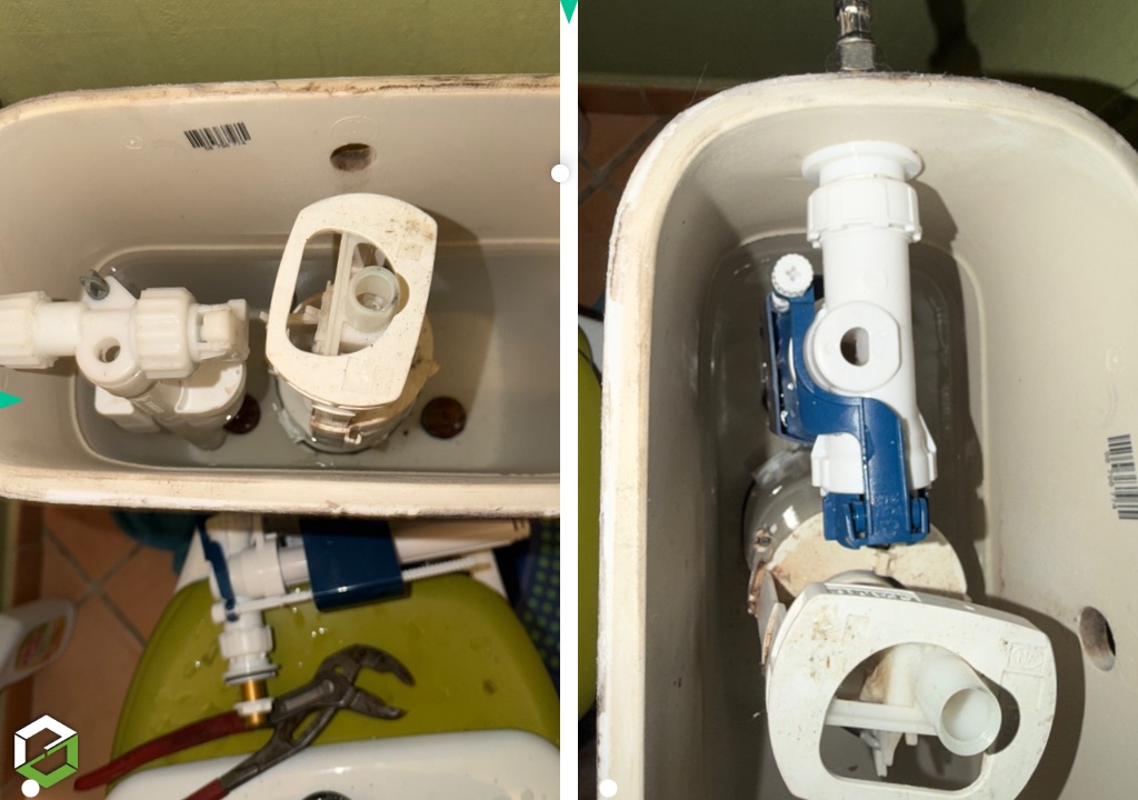 Dépannage plomberie suite à un problème de mécanismes WC -Seine et Marne (77)