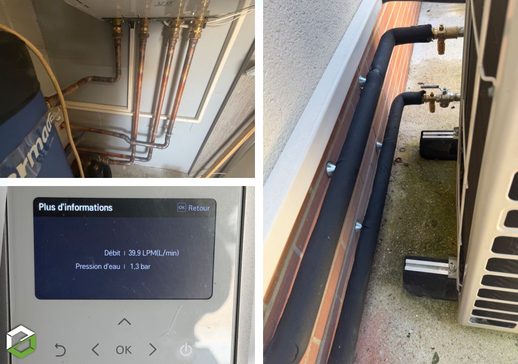 Problème pompe à chaleur LG avec installation sous-dimensionnée-Seine et Marne (77)