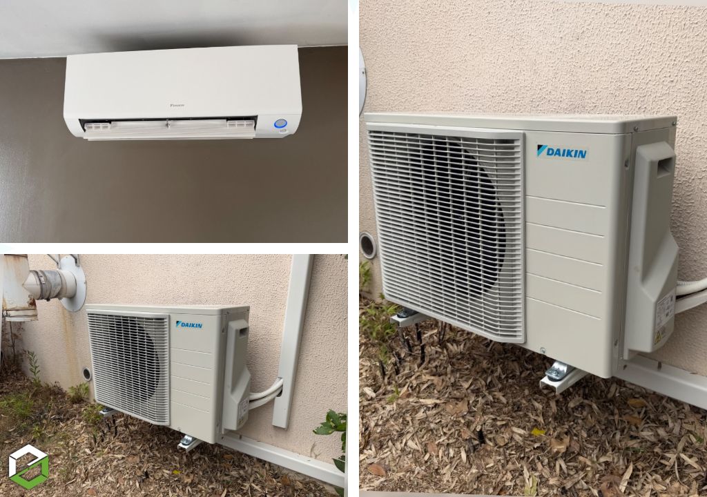 Installation climatisation réversible Daikin  