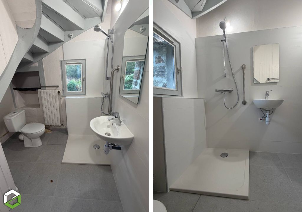 Rénovation de salle d'eau et douche