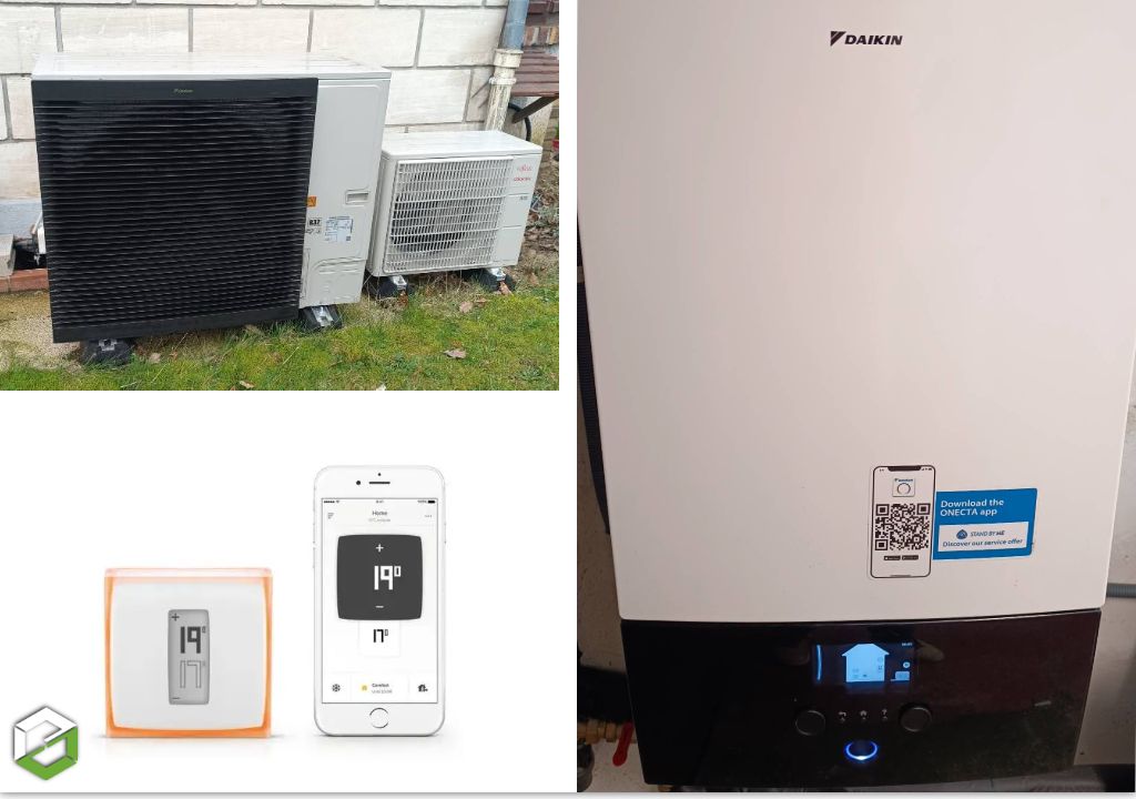 SAVECO : Dépannage Pompe à chaleur Air Eau Daikin  