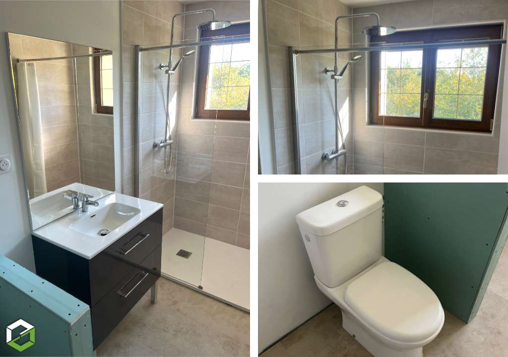 Ets Nathan Sherrard : Rénovation complète d'une salle de bain - Entreprise RGE