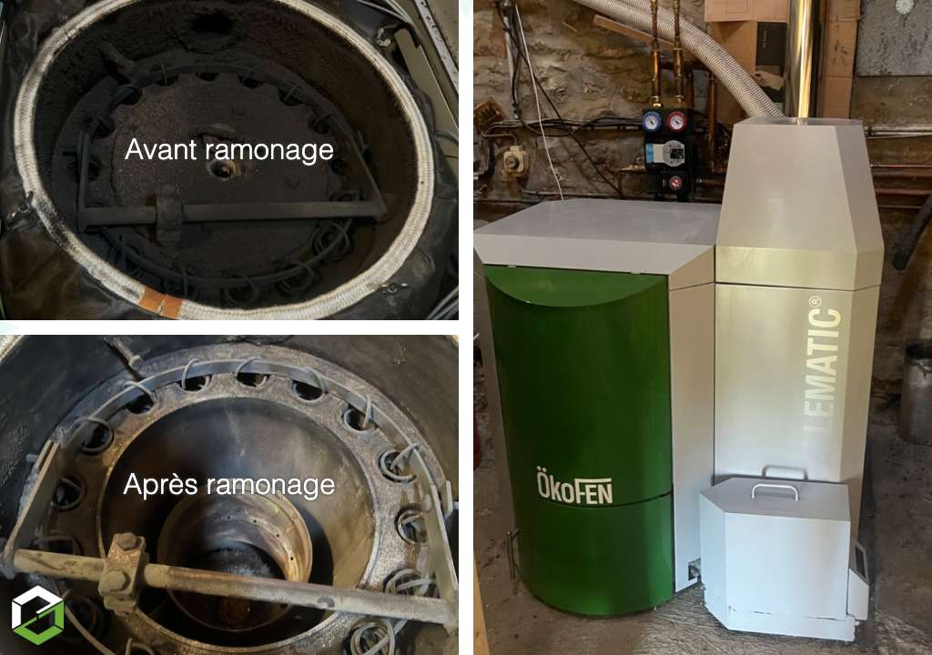 Ets Nathan Sherrard : Entretien annuel d'une chaudière à granulés Okofen  - Artisan Qualibois RGE