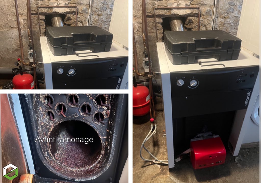 Ets Nathan Sherrard : Entretien chaudière fioul marque Atlantic - Artisan chauffagiste