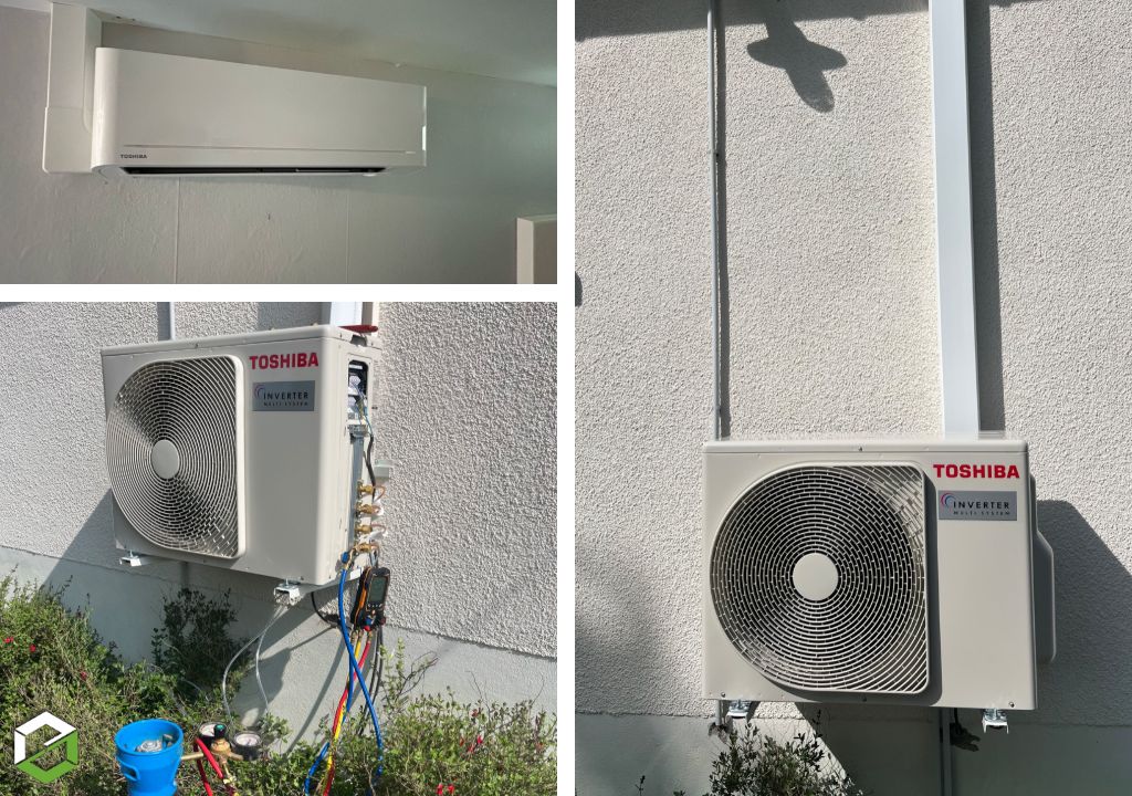 Ets Nathan Sherrard : Installation d'une climatisation bi-split par un chauffagiste certifié RGE QualiPAC