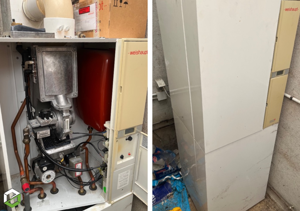 Ets Nathan Sherrard : Panne E64 chaudière gaz Weishaupt - Chauffagiste gaz