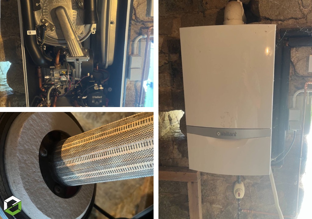 Ets Nathan Sherrard : Entretien chaudière gaz Vaillant : Mise en securité gaz par chauffagiste local
