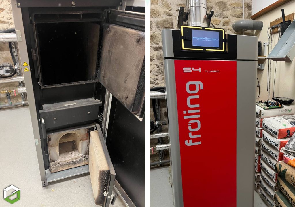 Entretien chaudiere bois buche froling par un chauffagiste RGE qualibois-Creuse (23)