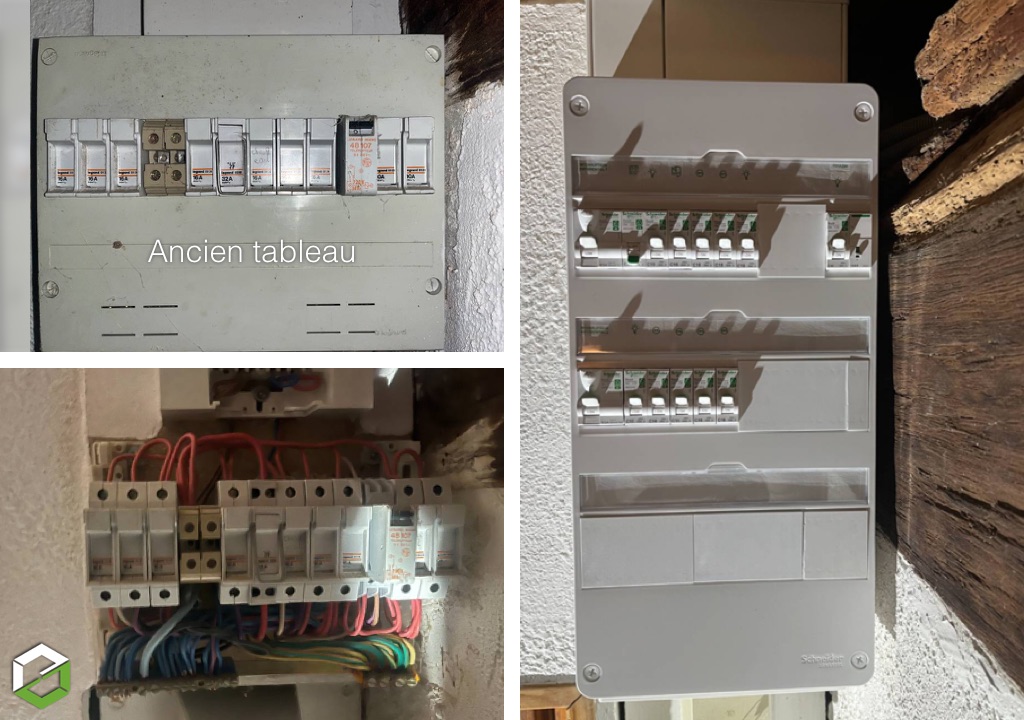 Ets Nathan Sherrard : Mise aux normes tableau électrique par électricien certifié