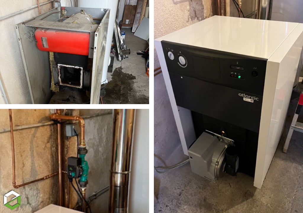 Ets Nathan Sherrard : Changement de chaudière fioul toujours possible avec une chaudière biofioul