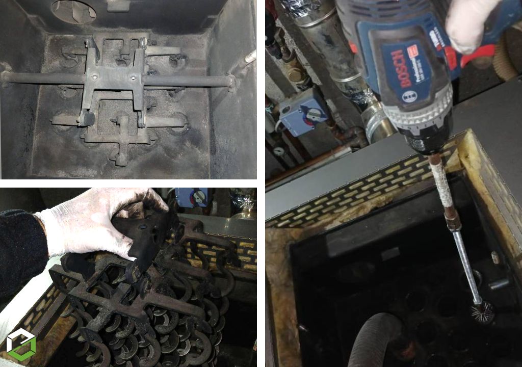 Artisan Ciret Bellegarde : Entretien et ramonage d'une chaudière à granulés de bois Hargassner Classic Lambda