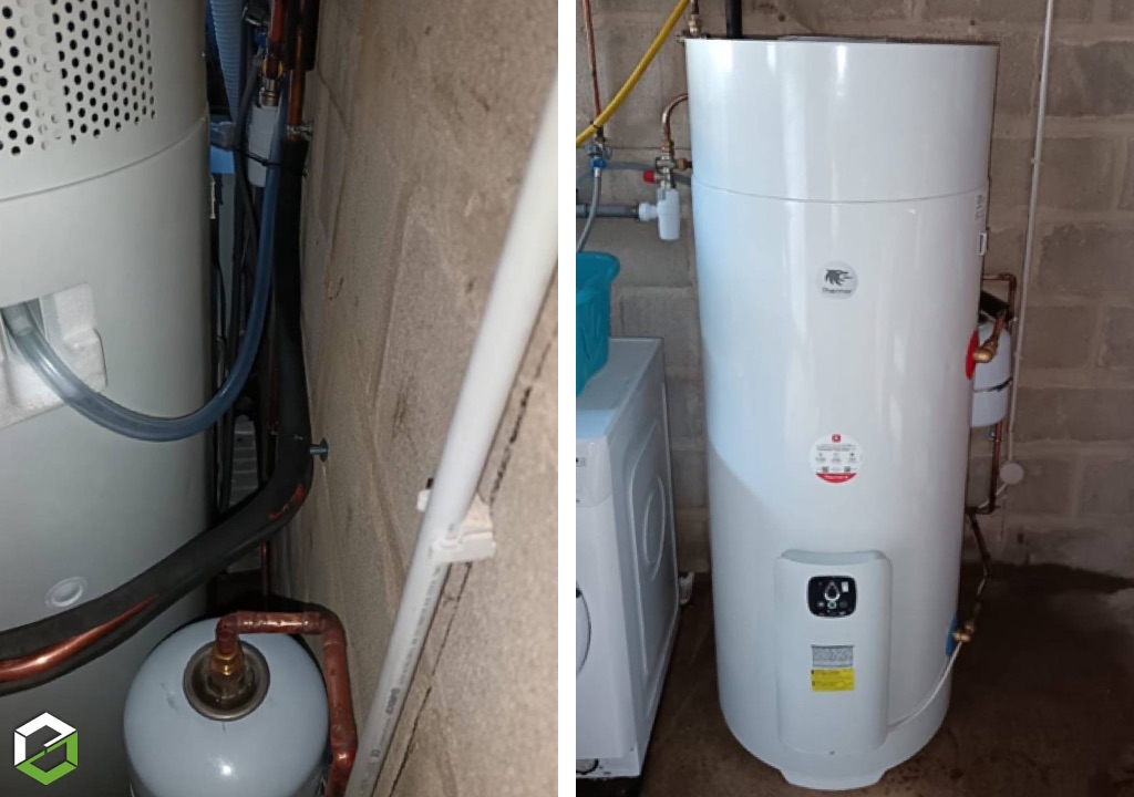 Remplacement d’un ballon électrique par un ballon thermodynamique 200L THERMOR-Loiret (45)