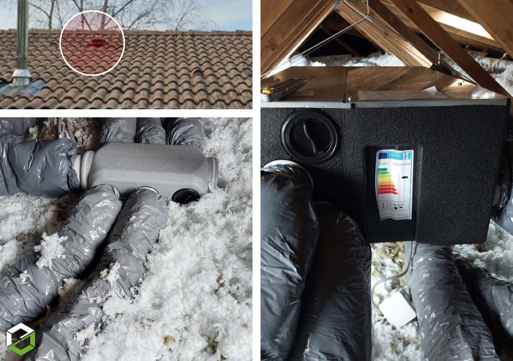 SASU Elec Sol'Air : Mise en place d'une ventilation double fluxI en rénovation