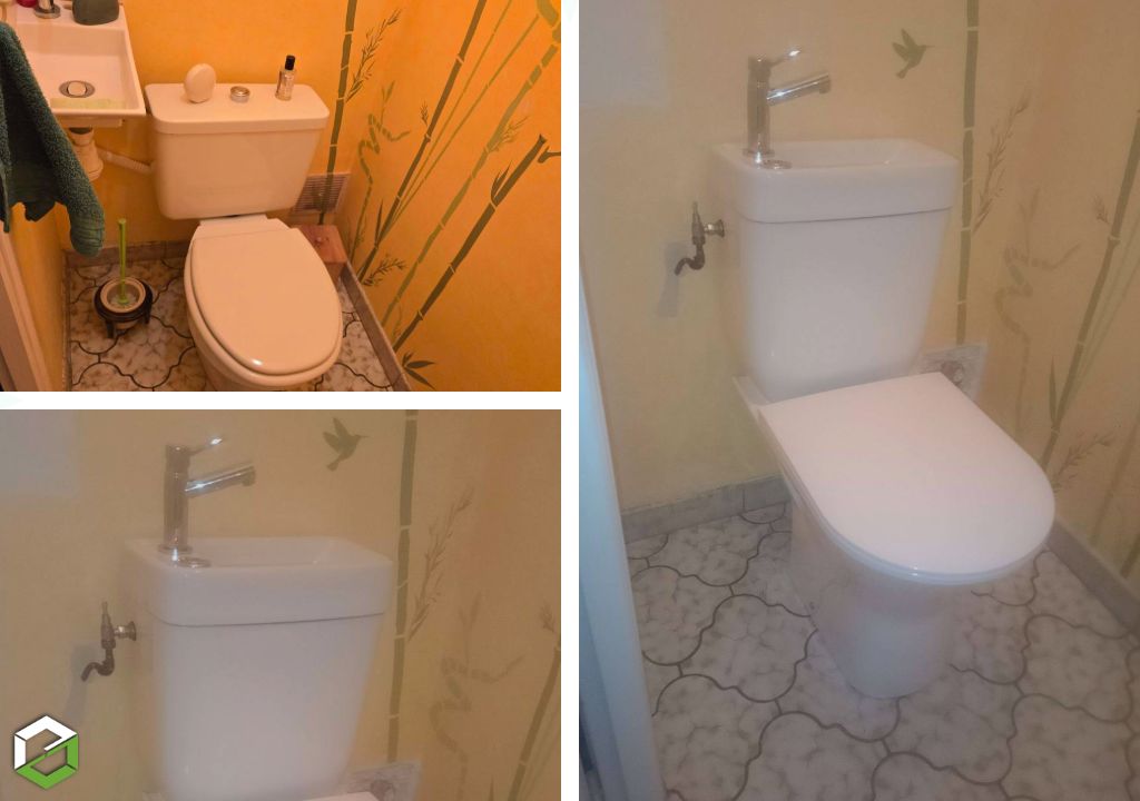 SASU Elec Sol'Air : Gagner de la place dans vos toilettes avec le lave main intégré Godart