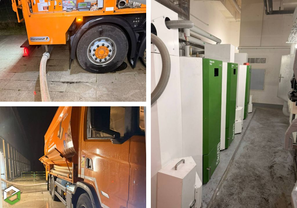 livraison de pellets en vrac par gruchy combustibles