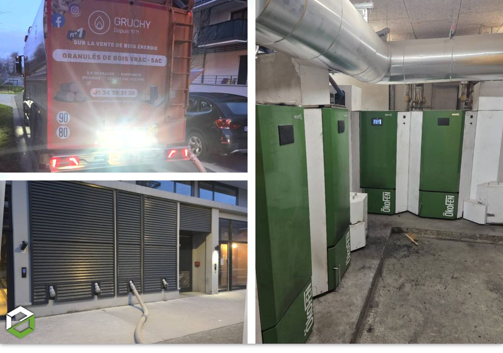 livraison de pellets en vrac par gruchy combustibles