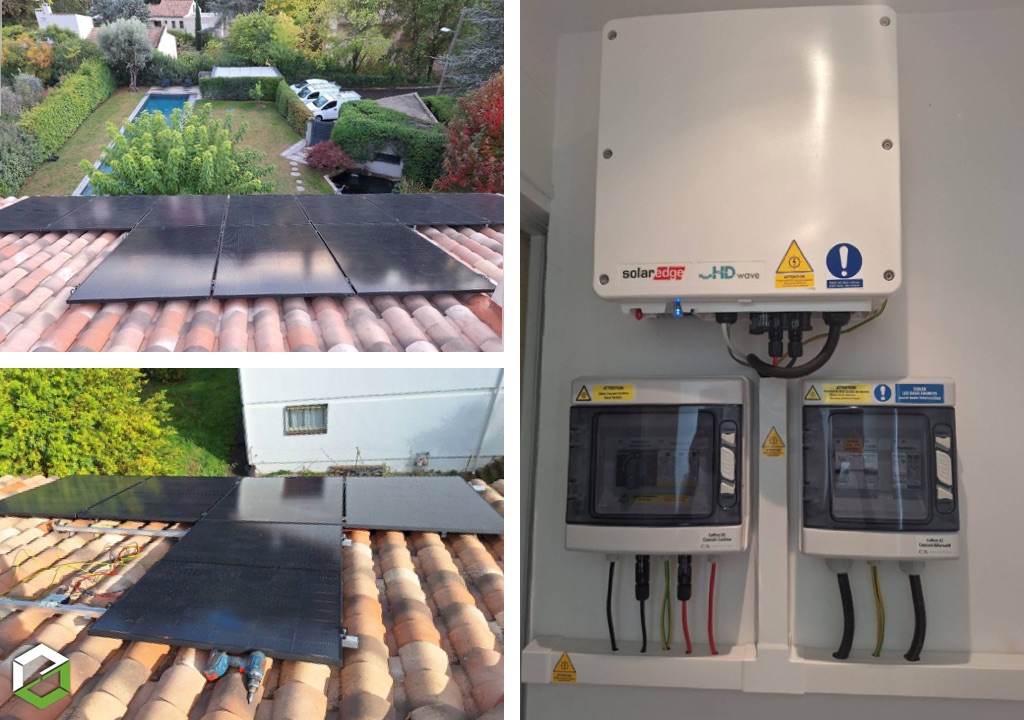 Installation photovoltaïque 9.35 kWc DUALSUN en surimposition pour autoconsommation - RGE QualiPV-Bouches du Rhône (13)