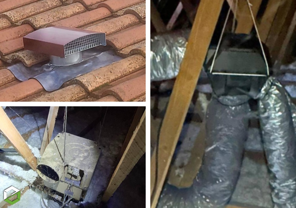 AEG Aquitaine - Electric Renov Énergies : Diagnostic ancienne VMC simple flux autoréglable et remplacement par nouvelle VMC simple flux hygroréglable Atlantic. Entreprise RGE Ventilation