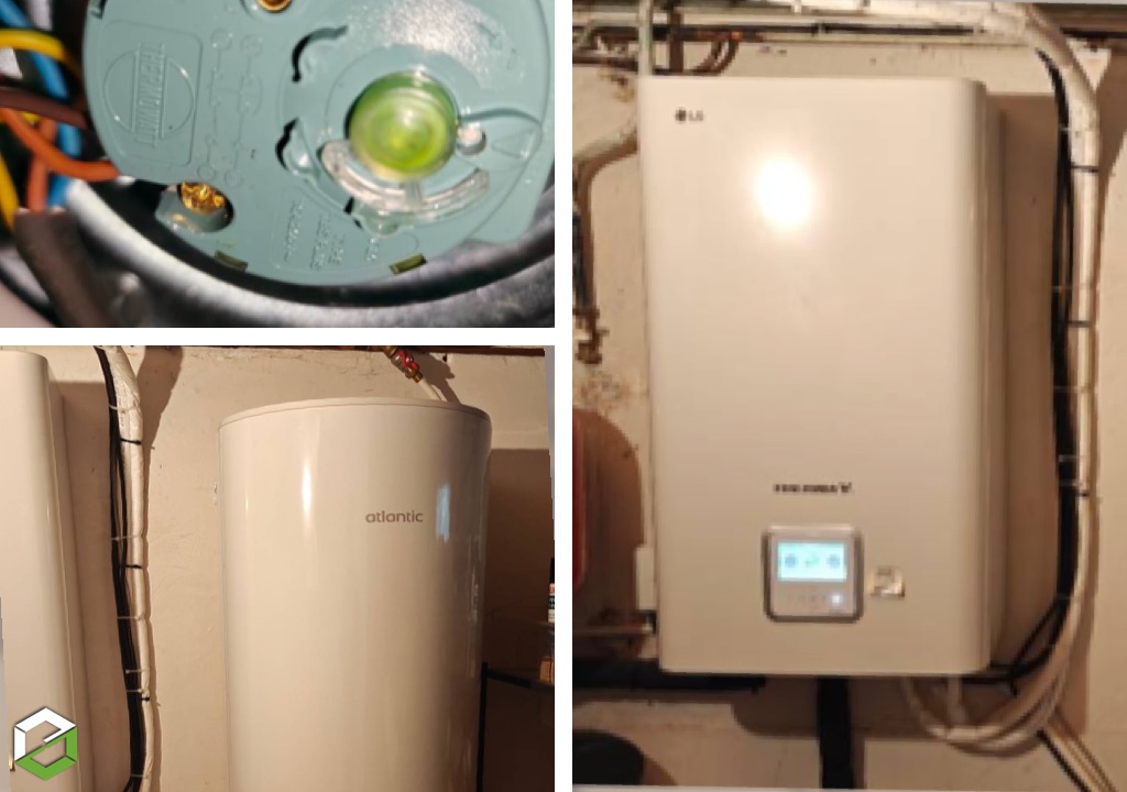 Remplacement ballon electrique  150 L Atlantic + entretien PAC LG Therma V-Yvelines (78)